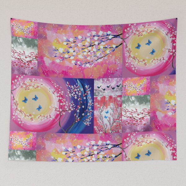 Artikelvorschau, Rosa Collage entworfen und verkauft von CatherineJacobs.