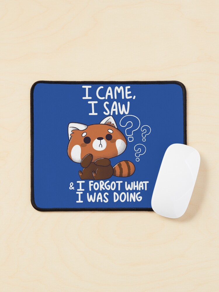 Thumbnail 1 of 5, Mouse Pad, Forgetful Red Panda designed and sold by TaylorRoss1.