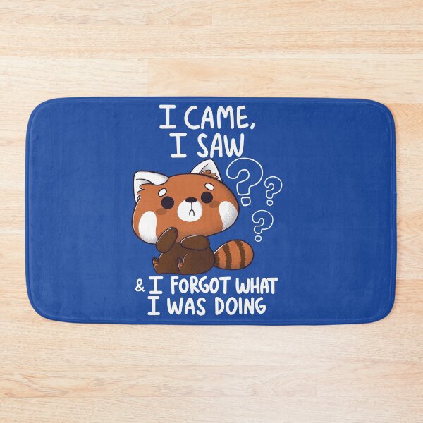 Item preview, Forgetful Red Panda designed and sold by TaylorRoss1.