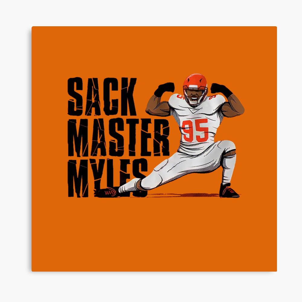 FREE shipping Sack Master Myles Garrett Cleveland Browns shirt