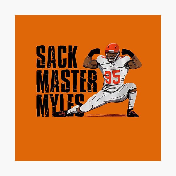 FREE shipping Sack Master Myles Garrett Cleveland Browns shirt