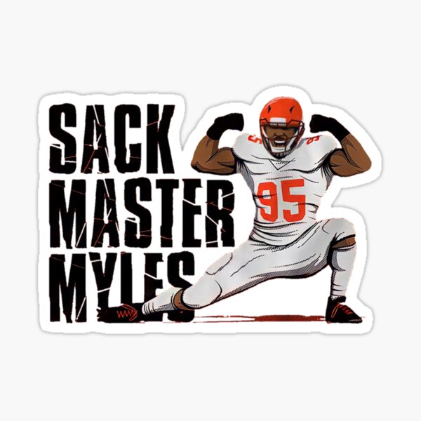 Cleveland Browns: Myles Garrett 2021 GameStar - NFL Removable Adhesive Wall Decal Large