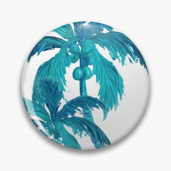 Item preview, Two Coconut Palm Trees designed and sold by MatsonArtDesign.
