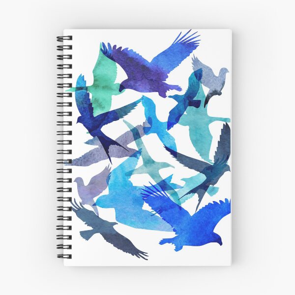 Item preview, Watercolor birds abstract designed and sold by SouthPrints.