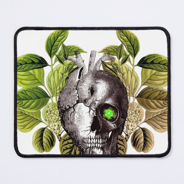 Item preview, Heart Skull Greenery designed and sold by Minxylynx4.