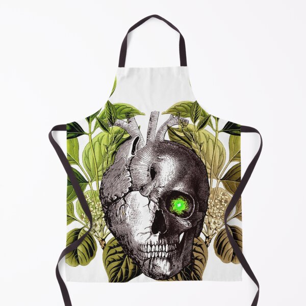 Item preview, Heart Skull Greenery designed and sold by Minxylynx4.