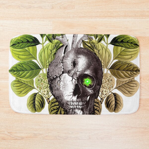 Item preview, Heart Skull Greenery designed and sold by Minxylynx4.