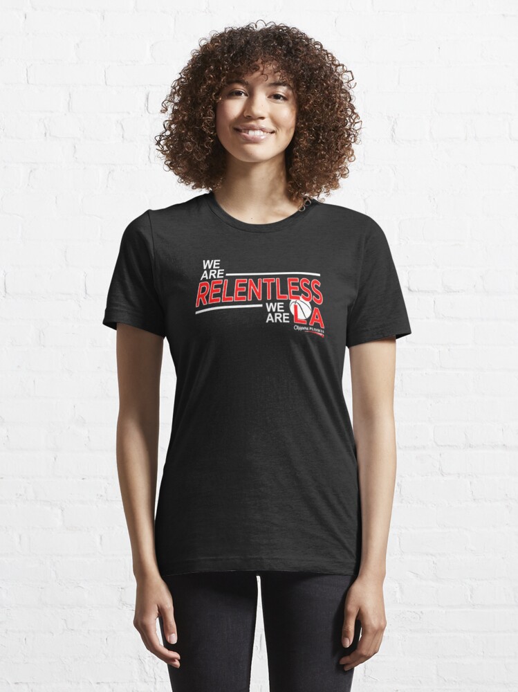 LA CLIPPERS We Are RELENTLESS, We Are LA Official Playoffs XL Blue T-Shirt