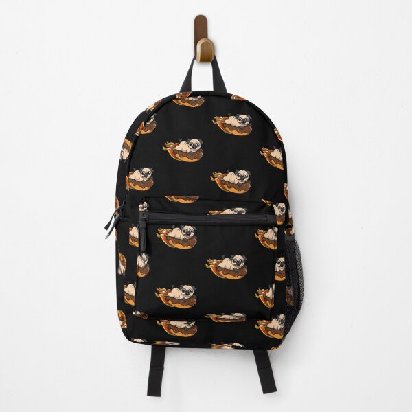 Item preview, Pug Dog Riding Donut designed and sold by underheaven.