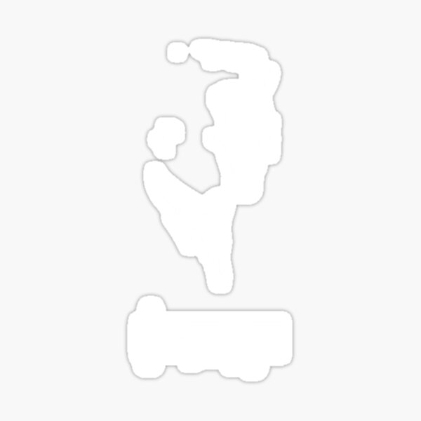 Pegatina «Camiseta de notas musicales con motivo de Dmitri Shostakovich