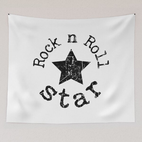 Aperçu de l'œuvre T-shirt Rock And Roll StarRock and Roll Star Cool créée et vendue par GieBroke.