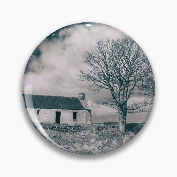 Item preview, Highland Cottage, monochrome. designed and sold by Dave Hare Photography.