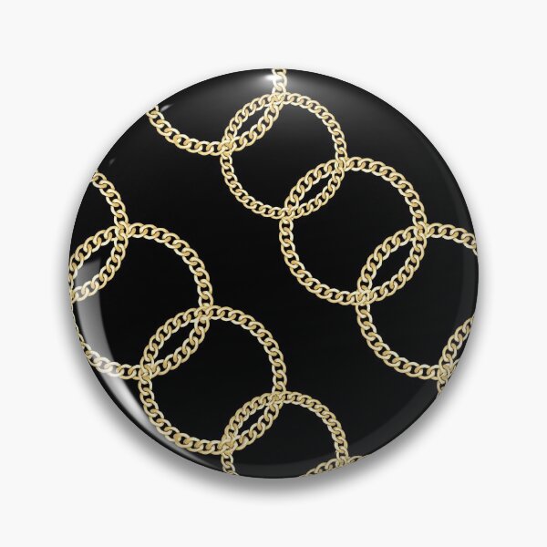 Artikelvorschau, schwarz Luxus goldene runde Ketten Mode elegante Tote Bag Handyhülle entworfen und verkauft von Queengood.