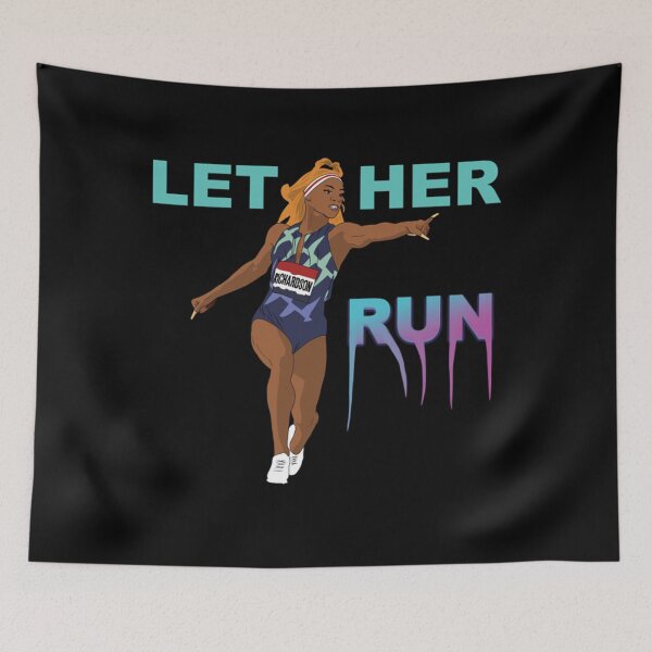 Item preview, Sha'Carri Richardson Let Her Run designed and sold by PaulineJonasson.