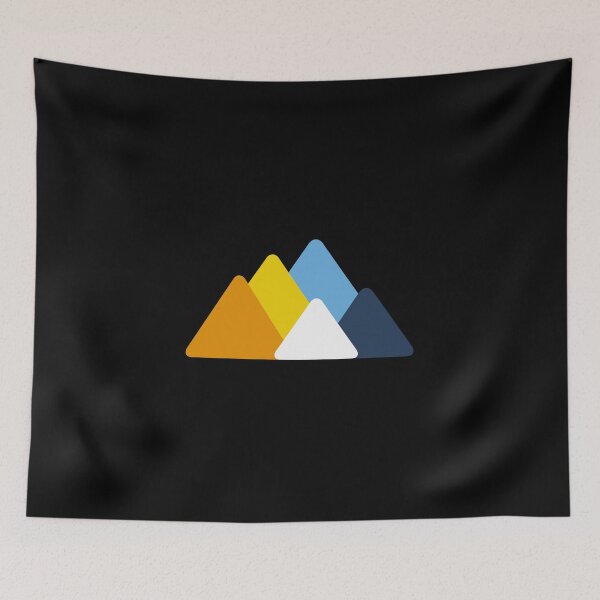 Item preview, Mascarilla Aro Ace Mountains. Orgullo de Aroace designed and sold by Subtle Pride Shop.