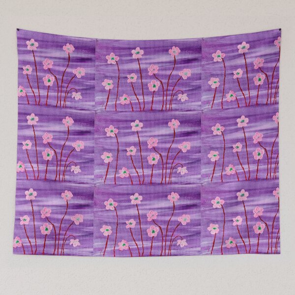 Item preview, Pink Apline flowers designed and sold by Ruth Breen Artwork .