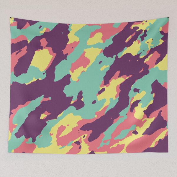 Item preview, Pastel Camouflage designed and sold by ColorsandShapes.