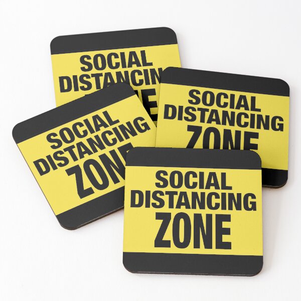 Item preview, Social Distancing Zone designed and sold by NadyaCC.