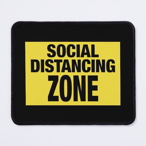 Item preview, Social Distancing Zone designed and sold by NadyaCC.