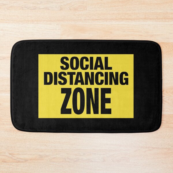 Item preview, Social Distancing Zone designed and sold by NadyaCC.