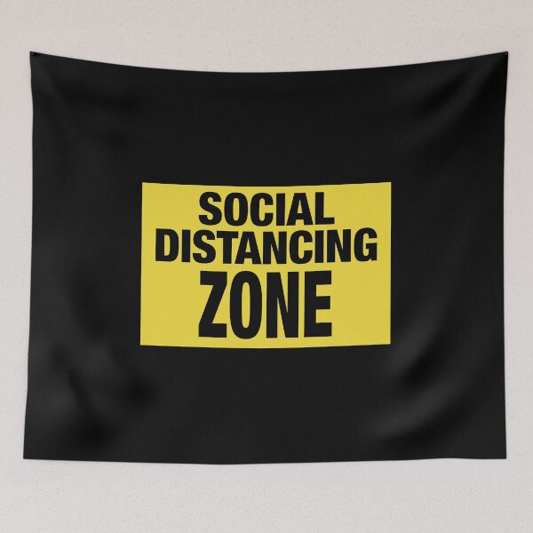 Item preview, Social Distancing Zone designed and sold by NadyaCC.