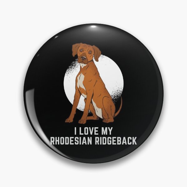 Item preview, I Love My Rhodesian Ridgeback designed and sold by NiftyTees.
