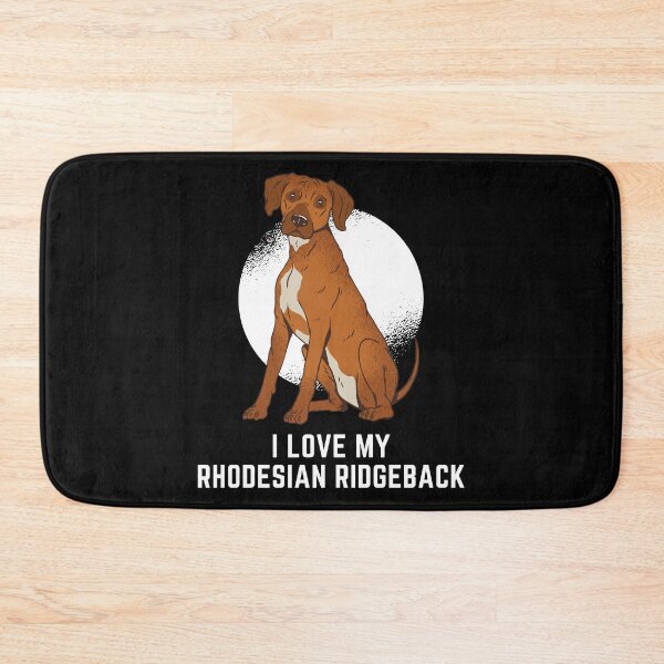 Item preview, I Love My Rhodesian Ridgeback designed and sold by NiftyTees.