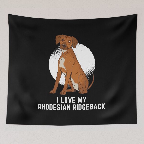 Artikelvorschau, Ich liebe meinen Rhodesian Ridgeback entworfen und verkauft von NiftyTees.