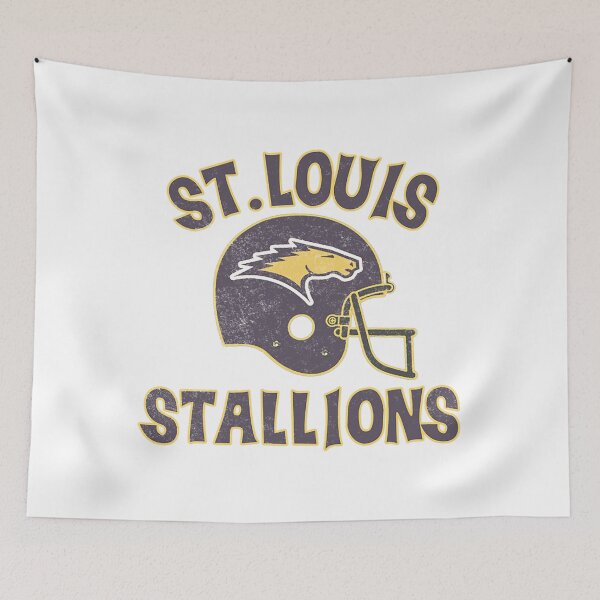 Item preview, St Louis Stallions T-ShirtSt. Louis Stallions [Vintage Distressed] designed and sold by GieBroke.