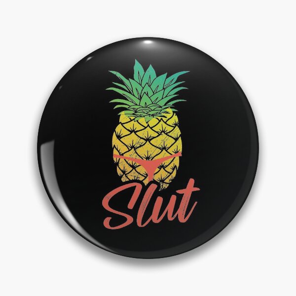 Item preview, Pineapple Slut Funny Joke, Crown Yellow Fruit, Summer Begins Pineapple in Thong, Funny Television Jokes designed and sold by Merchking1.