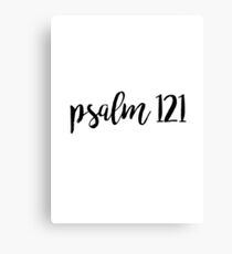Psalm 121 Canvas Print