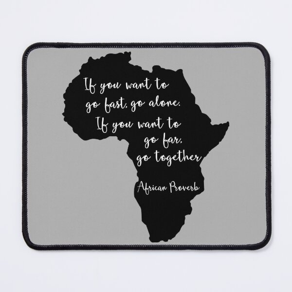 Item preview, African Proverb And Continent designed and sold by Primroaddesigns.