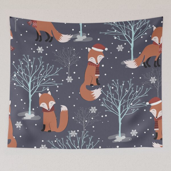 Item preview, foxes in the forest designed and sold by haroulita.