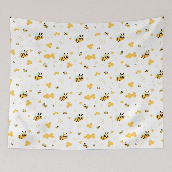 Item preview, bee and honey designed and sold by Lozovytska.