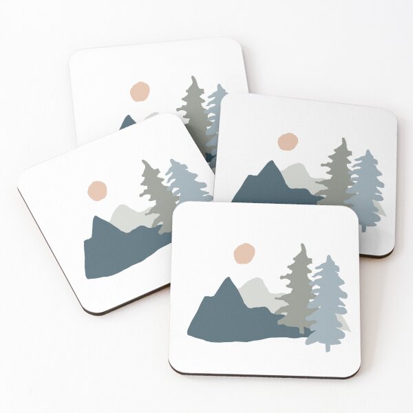 Item preview, mountain forest design designed and sold by juvenilepeace.