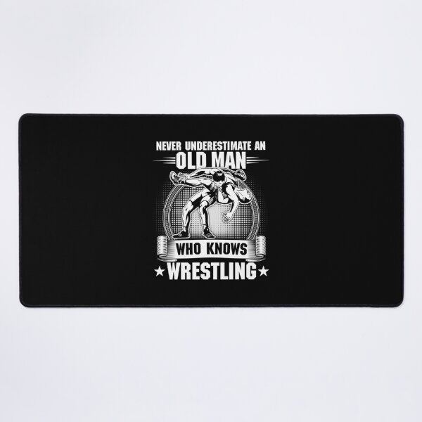 Item preview, Never Underestimate An Old Man Who Knows Wrestling designed and sold by YimHrishi.