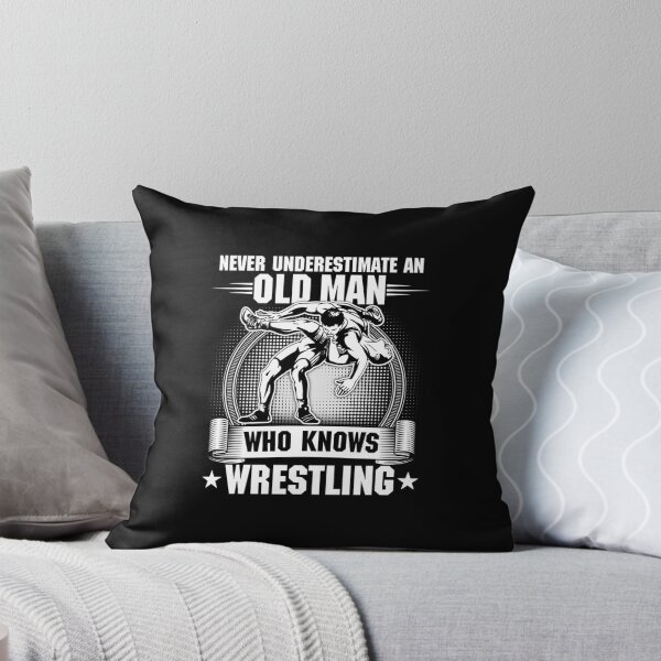 Item preview, Never Underestimate An Old Man Who Knows Wrestling designed and sold by YimHrishi.