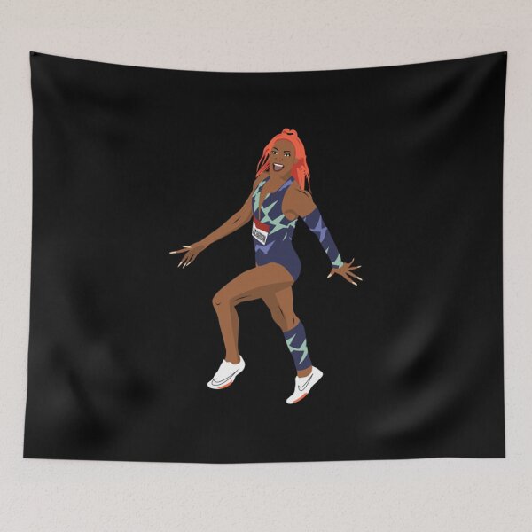 Item preview, sha'carri richardson track runner designed and sold by PaulineJonasson.