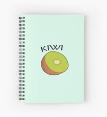 KIWI Fruit Logo Spiral Notebook