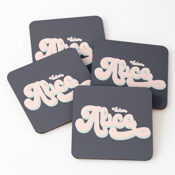 Item preview, Victon Alice typography pastel designed and sold by Morcawork.
