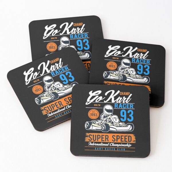 Item preview, Vintage Go Kart  90s Racing Karting Pilots Gift Premium  designed and sold by JethroShop.