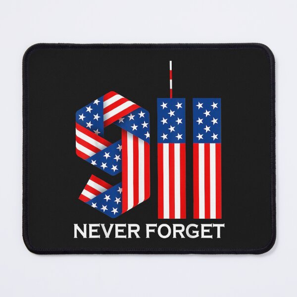 Item preview, Never Forget 911 20th Anniversary Patriot Day American Flag designed and sold by HelenMaryF.