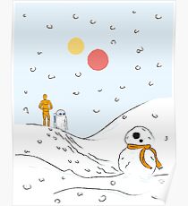 A Very BB8 Christmas Poster