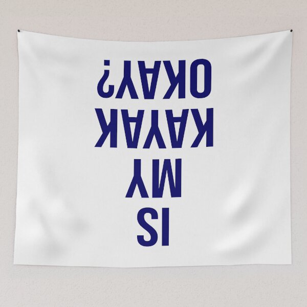 Item preview, Is my Kayak OK? - Blue designed and sold by Taz-Clothing.