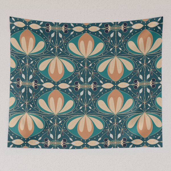 Item preview, Emerald Blossoms designed and sold by WDZebra.