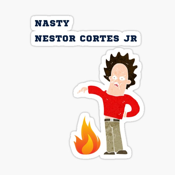 All Star Nasty Nestor Cortes jr  Sticker for Sale by Concerned Citizen