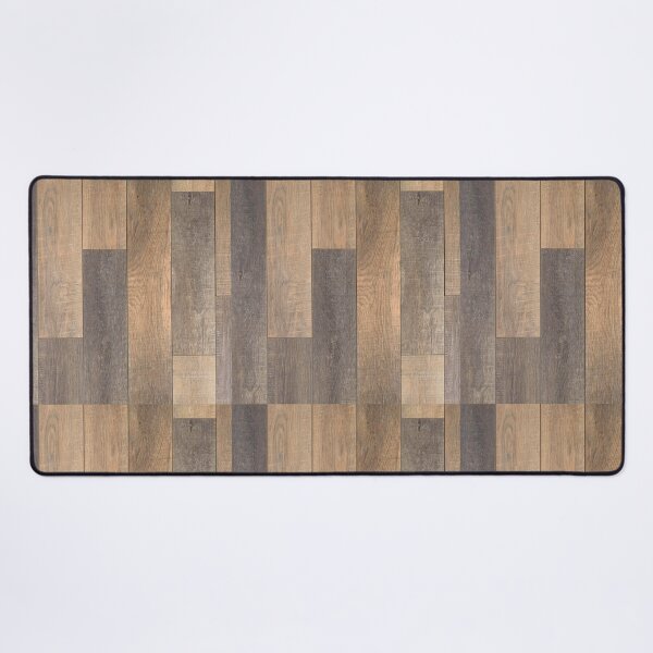 wooden laminate flooring Desk Mat