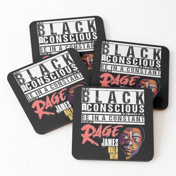 Item preview, To Be Black and Conscious James Baldwin designed and sold by TeeSwagDesings1.