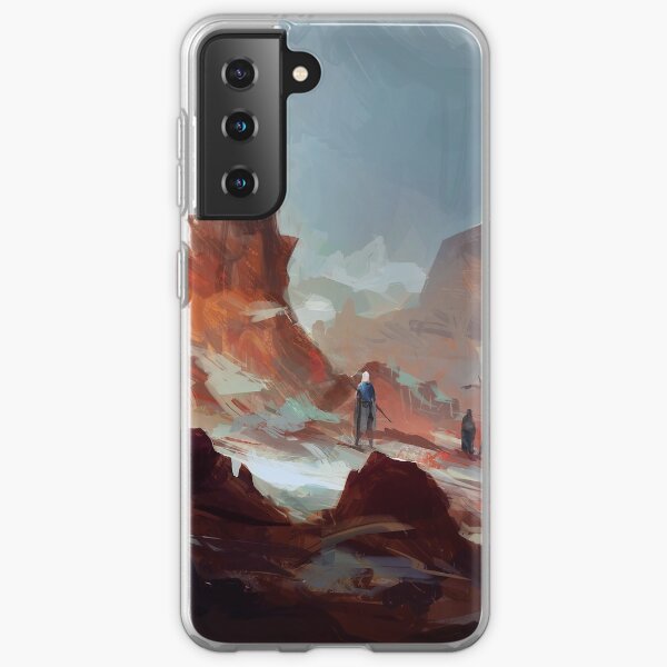 Red Mountains Samsung Galaxy Soft Case