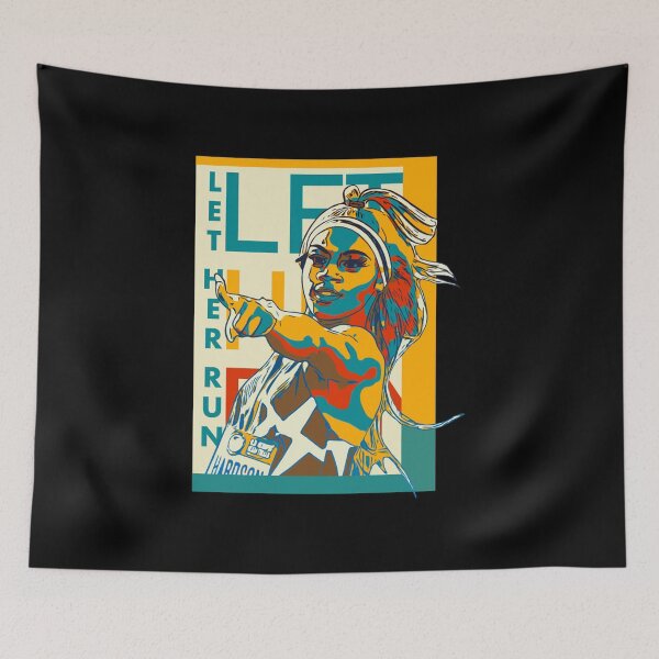 Item preview, Sha'Carri-let her run designed and sold by PaulineJonasson.